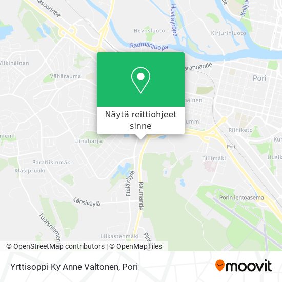 Yrttisoppi Ky Anne Valtonen kartta