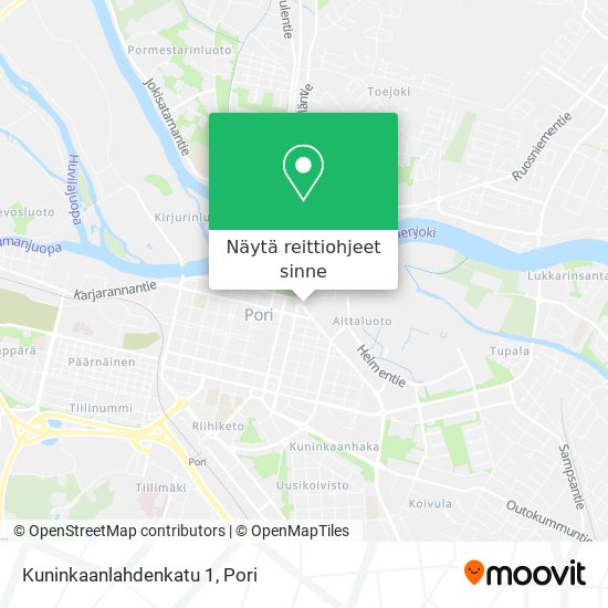 Kuninkaanlahdenkatu 1 kartta