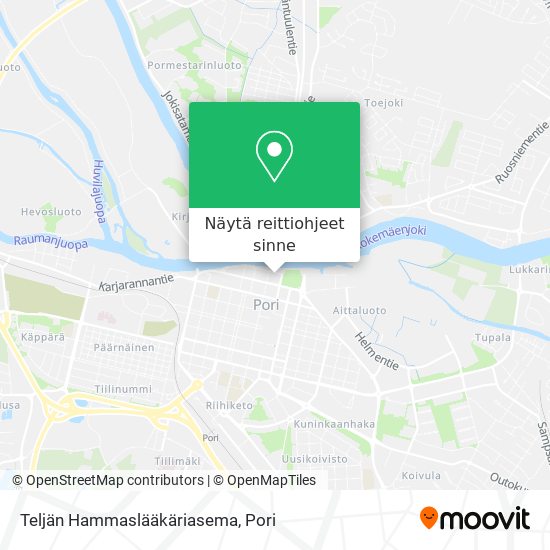 Teljän Hammaslääkäriasema kartta