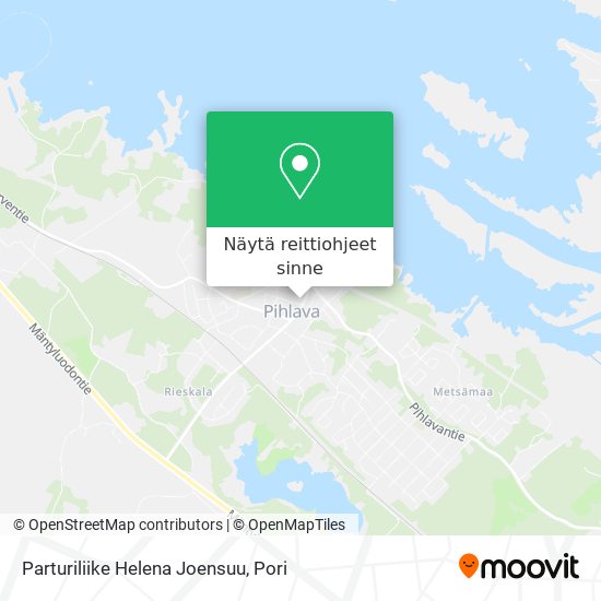 Parturiliike Helena Joensuu kartta