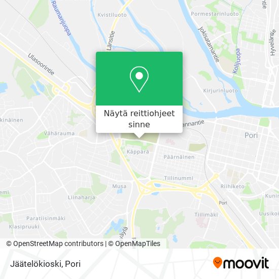 Jäätelökioski kartta