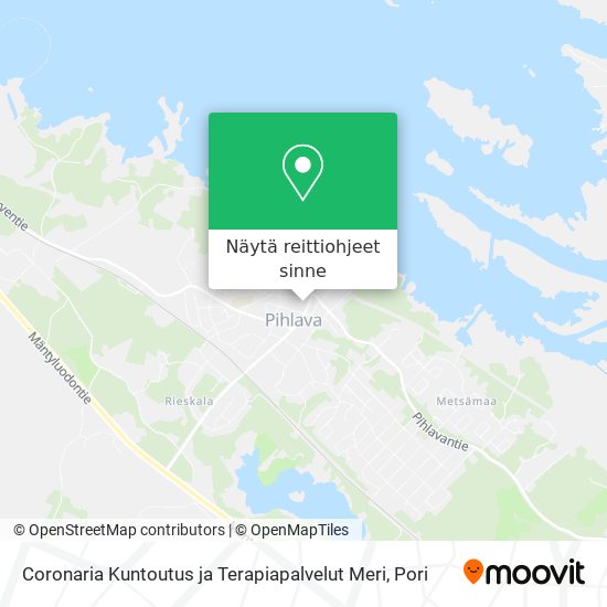 Kuinka päästä kohteeseen Coronaria Kuntoutus ja Terapiapalvelut Meri  paikassa Pori kulkuvälineellä Bussi?