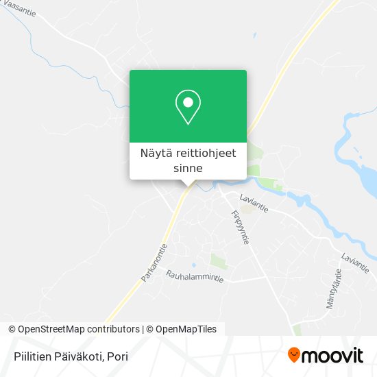 Piilitien Päiväkoti kartta