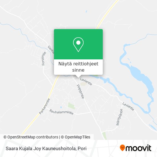 Saara Kujala Joy Kauneushoitola kartta