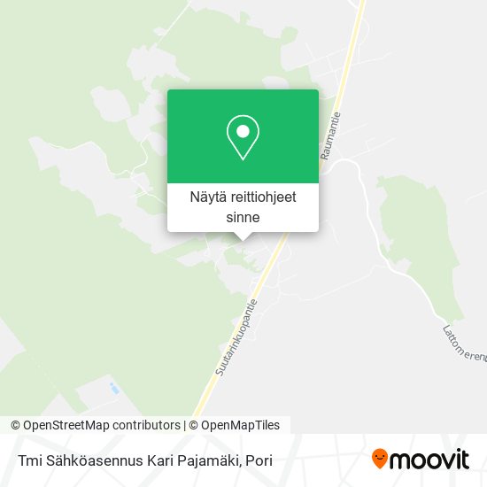 Tmi Sähköasennus Kari Pajamäki kartta
