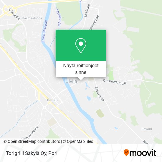Torigrilli Säkylä Oy kartta