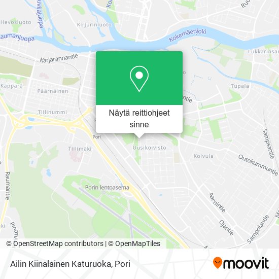 Ailin Kiinalainen Katuruoka kartta