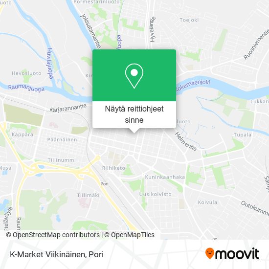 K-Market Viikinäinen kartta