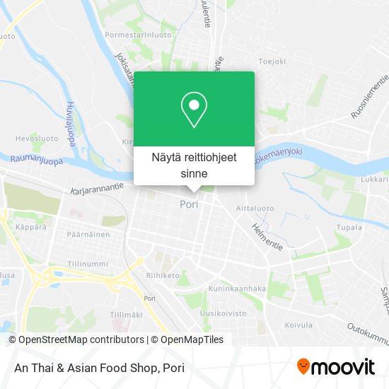 An Thai & Asian Food Shop kartta