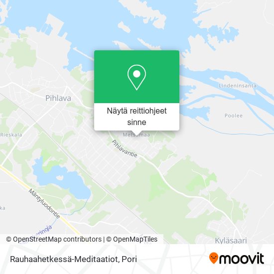 Rauhaahetkessä-Meditaatiot kartta