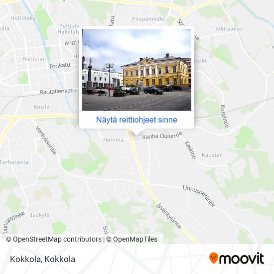 Kuinka päästä kohteeseen Kokkola kulkuvälineellä Bussi?