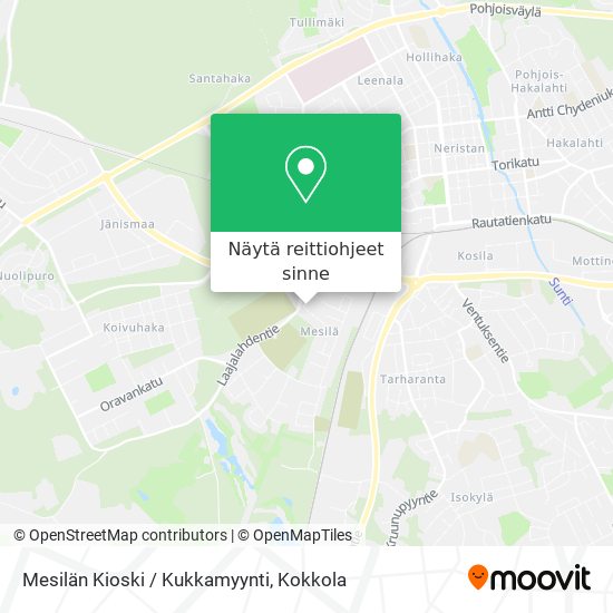 Mesilän Kioski / Kukkamyynti kartta