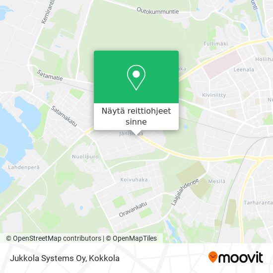 Jukkola Systems Oy kartta