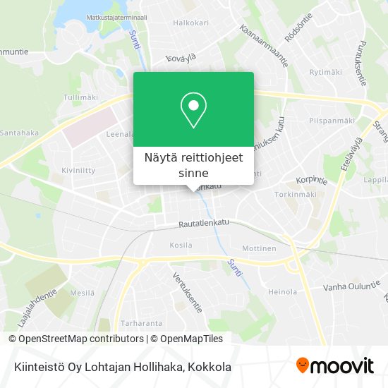 Kiinteistö Oy Lohtajan Hollihaka kartta