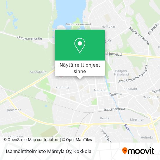 Isännöintitoimisto Märsylä Oy kartta