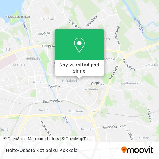 Hoito-Osasto Kotipolku kartta