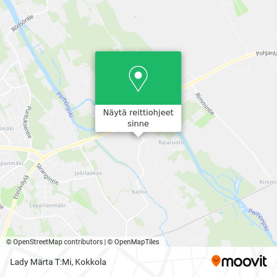 Lady Märta T:Mi kartta