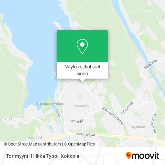 Torimyynti Hilkka Typpi kartta