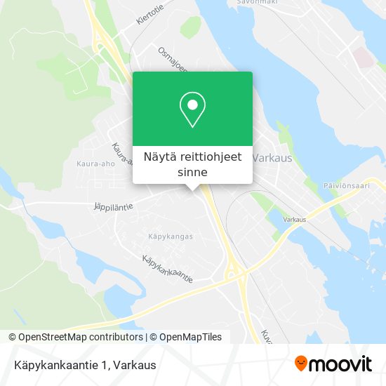 Kuinka päästä kohteeseen Käpykankaantie 1 paikassa Varkaus kulkuvälineellä  Bussi?