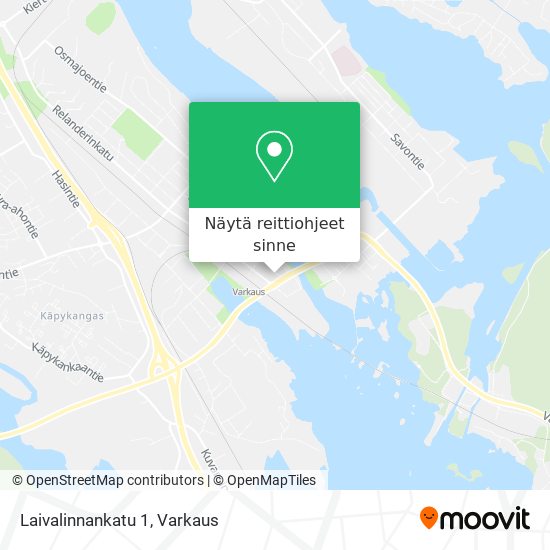 Laivalinnankatu 1 kartta