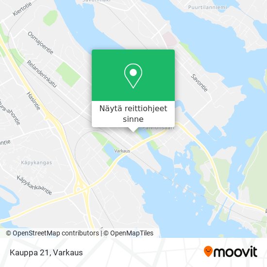 Kauppa 21 kartta