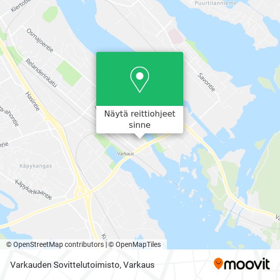 Varkauden Sovittelutoimisto kartta