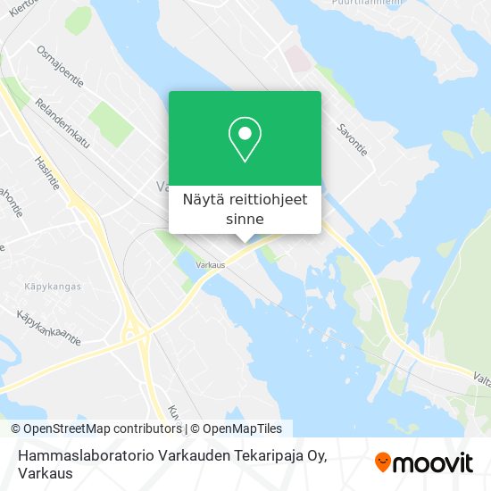 Hammaslaboratorio Varkauden Tekaripaja Oy kartta