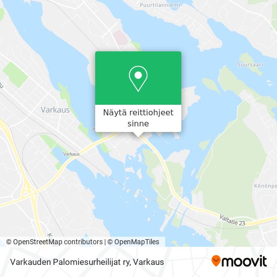 Varkauden Palomiesurheilijat ry kartta