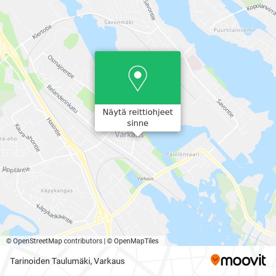 Tarinoiden Taulumäki kartta