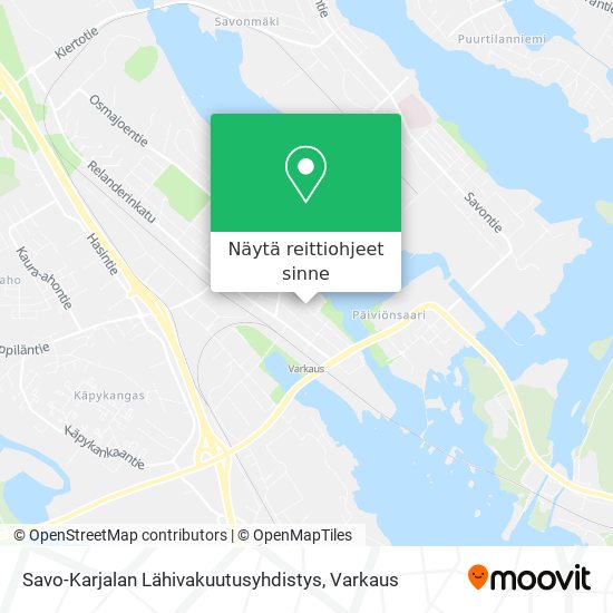 Savo-Karjalan Lähivakuutusyhdistys kartta