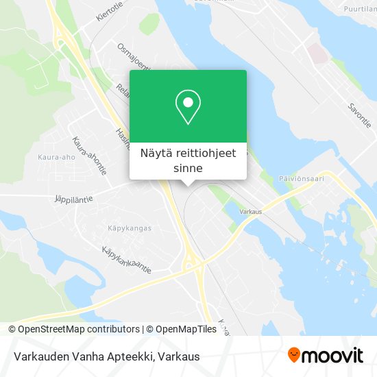 Kuinka päästä kohteeseen Varkauden Vanha Apteekki paikassa Varkaus  kulkuvälineellä Bussi?