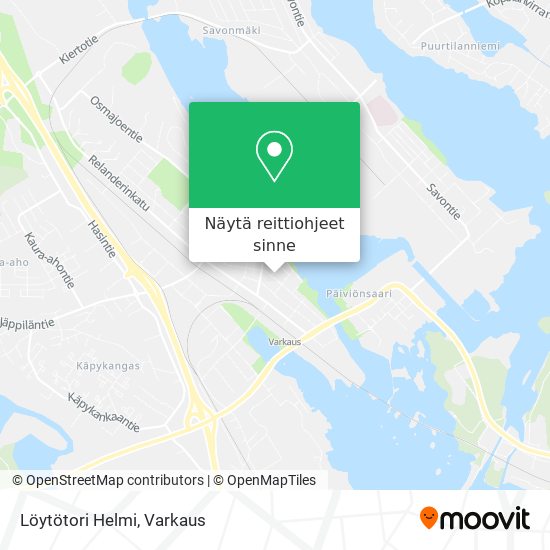 Löytötori Helmi kartta