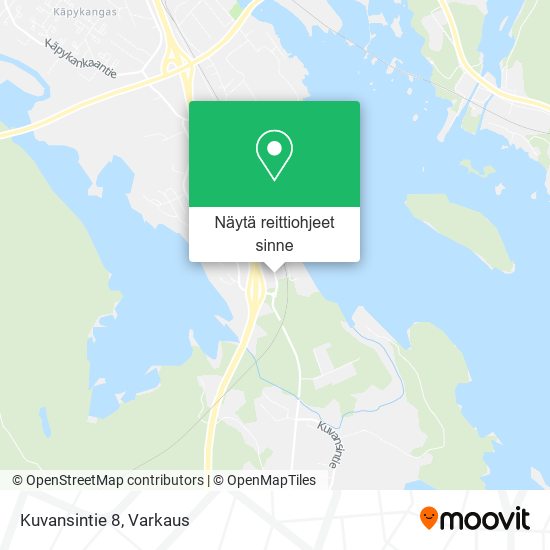 Kuvansintie 8 kartta