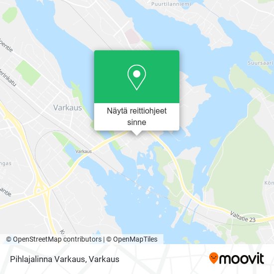 Pihlajalinna Varkaus kartta