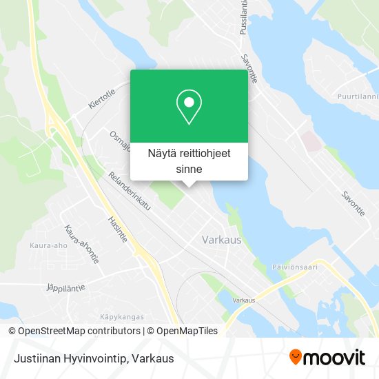 Justiinan Hyvinvointip kartta