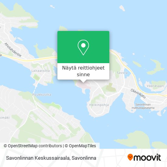 Kuinka päästä kohteeseen Savonlinnan Keskussairaala kulkuvälineellä Bussi?