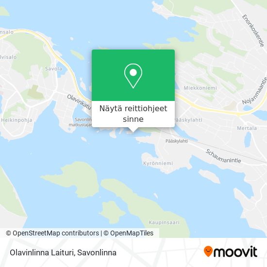 Olavinlinna Laituri kartta