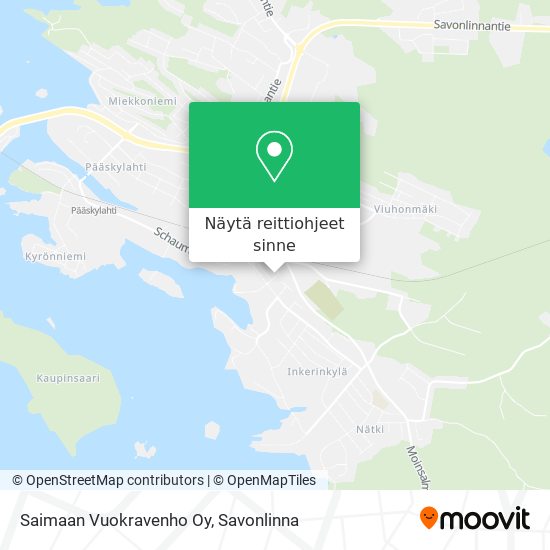 Saimaan Vuokravenho Oy kartta