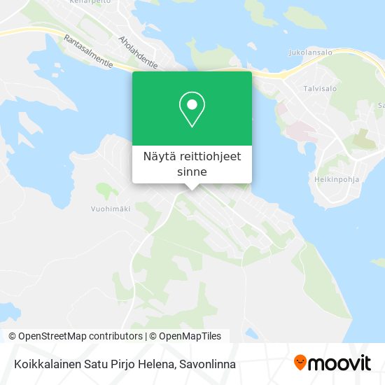 Koikkalainen Satu Pirjo Helena kartta