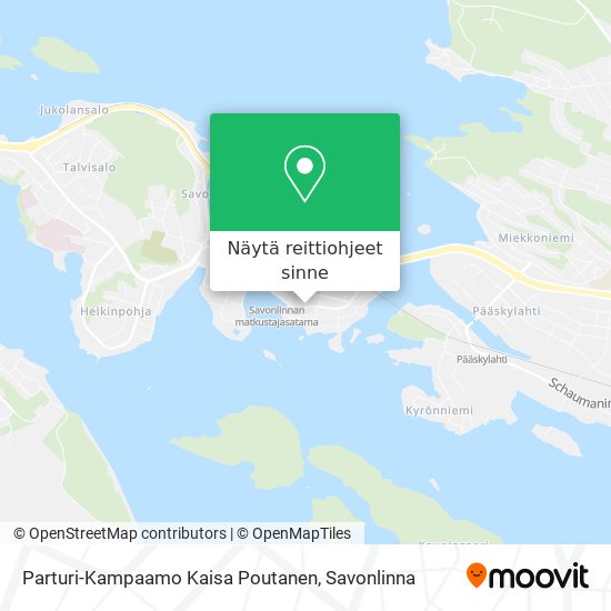 Parturi-Kampaamo Kaisa Poutanen kartta