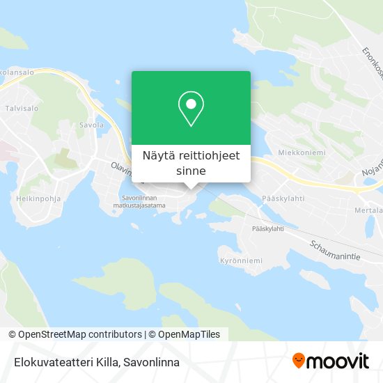 Elokuvateatteri Killa kartta