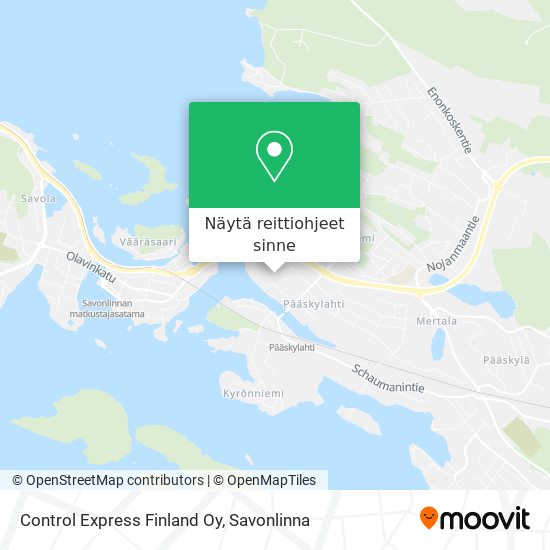 Control Express Finland Oy kartta