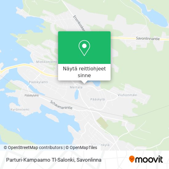 Parturi-Kampaamo Tl-Salonki kartta