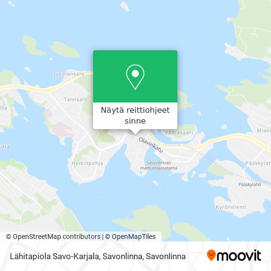 Lähitapiola Savo-Karjala, Savonlinna kartta