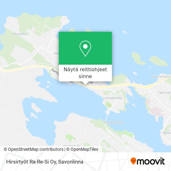 Hirsirtyöt Ra-Re-Si Oy kartta