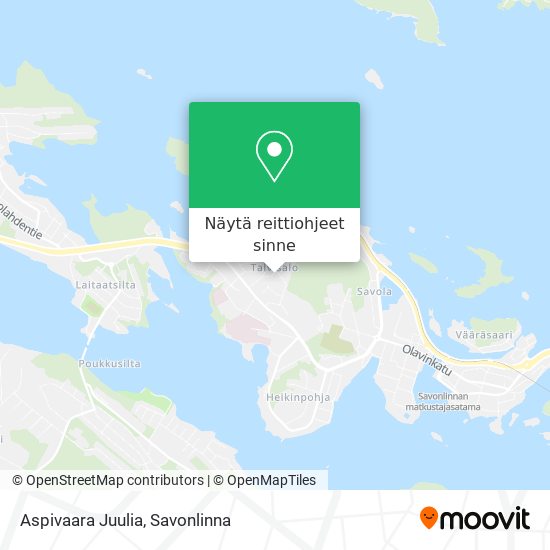 Aspivaara Juulia kartta