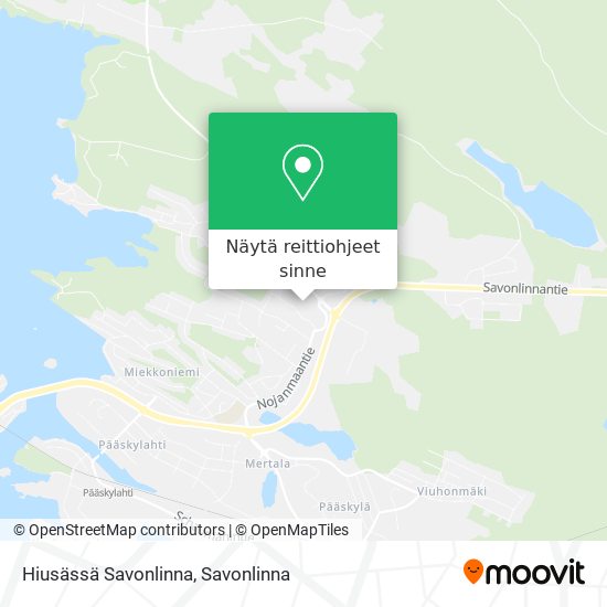 Hiusässä Savonlinna kartta