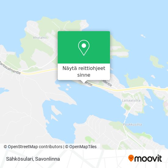 Sähkösulari kartta