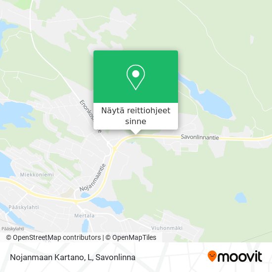 Nojanmaan Kartano, L kartta