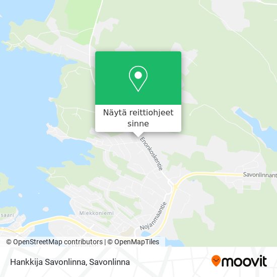 Hankkija Savonlinna kartta